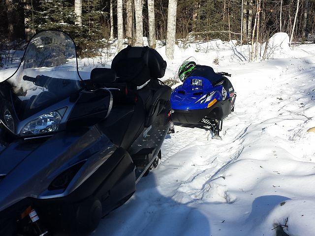 A ride to the park with my boy.  