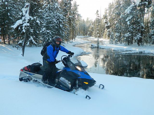 Don't drive in the water!!