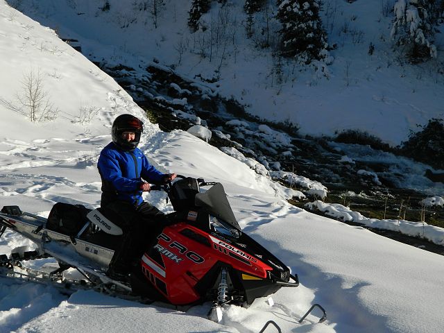 Look out for the waterfall...