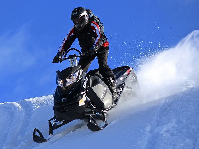 Blue bird and snow ghosts with Peter Cooch.