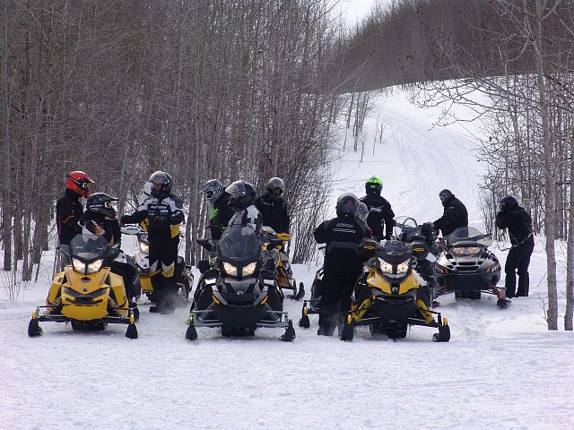 Lunch break for the 2014 Provincial Rally