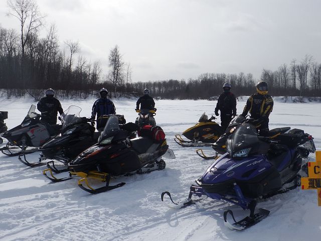 Entrance to the North-West Angle, US via CAN-AM trail.