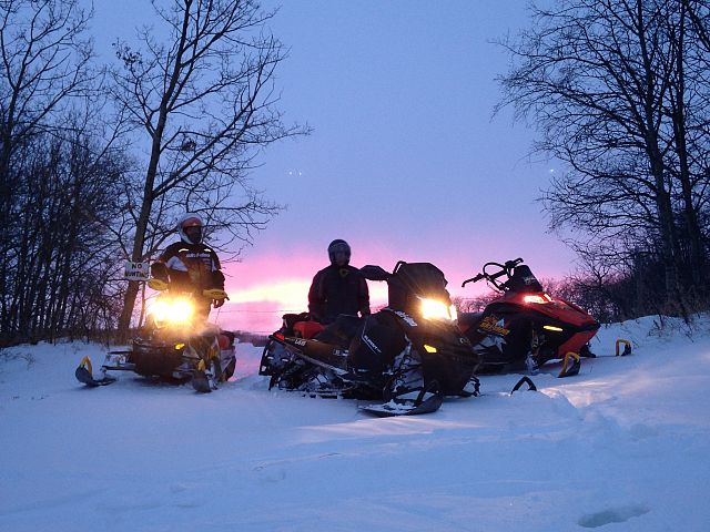Prairie sunset with the boys! 