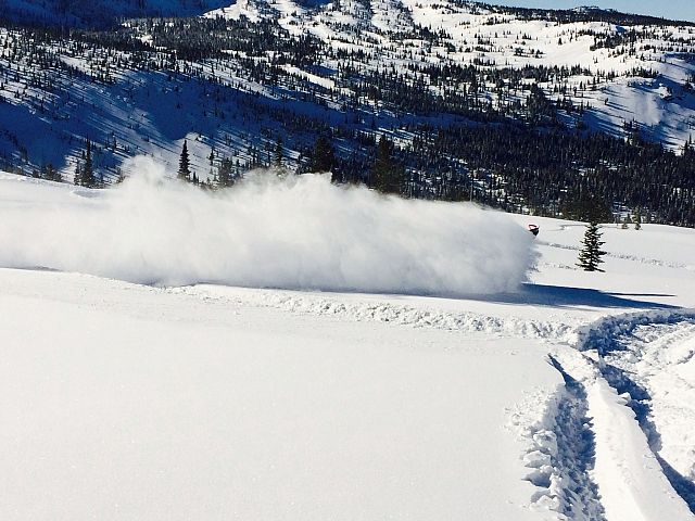 Tyson Garvey carving up the BC backcountry 