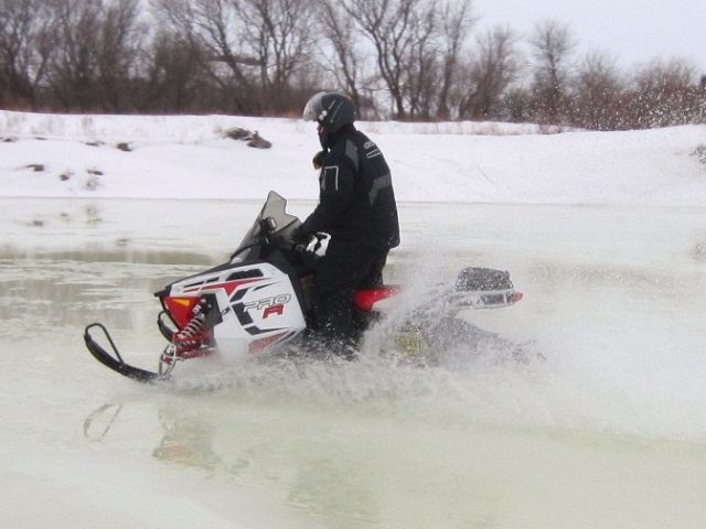 Crossing the Pembina River