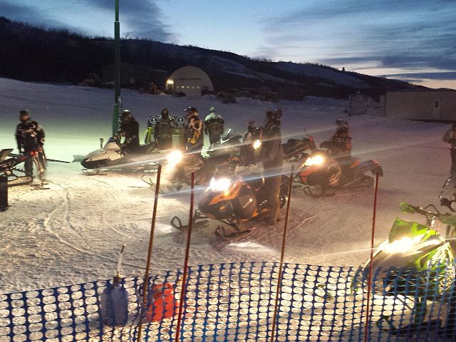 Jon Barber wins stock class race 