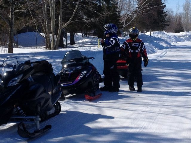 Enjoying the last ride for the year March 8, 2014