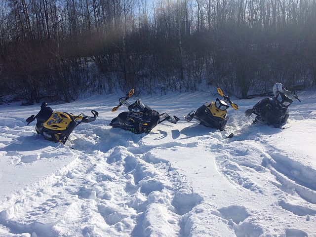 Good day of sledding with friends 