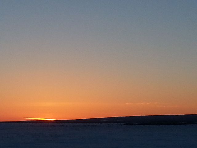 Sunset over the Porcupine Mountain