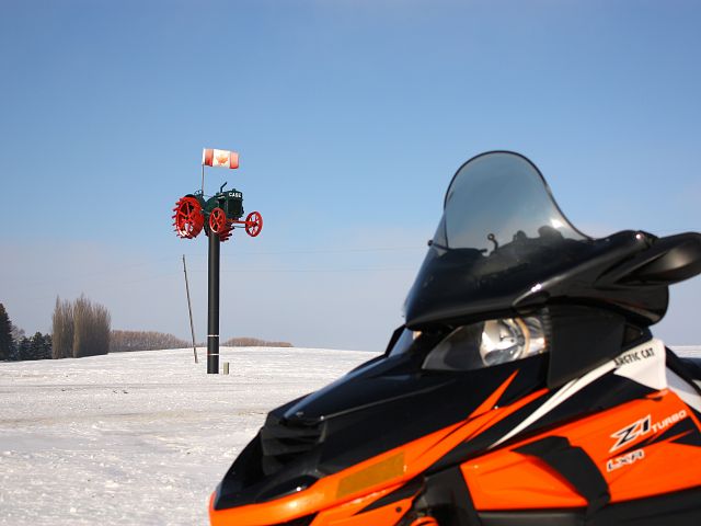 Never no what you'll see along the trail.