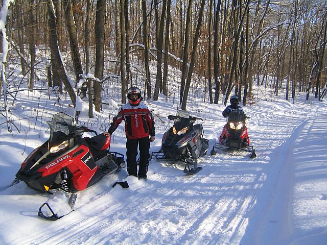 The Rush Trio out for some trail domination.