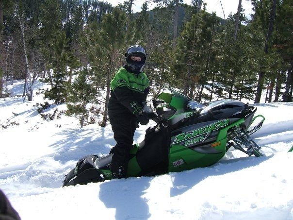 Snow is so deep hubby had to crawl over to get me out!