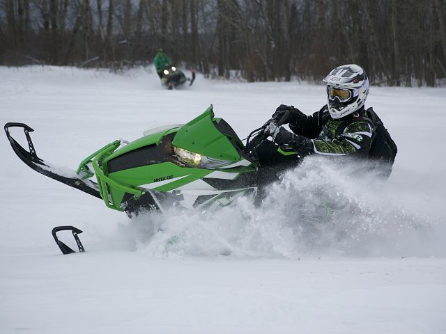 Let that fresh powder fly