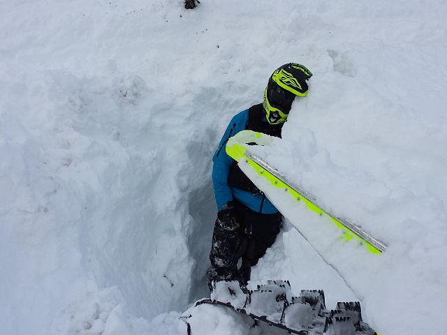 sleds.  dig trenches. deep ones.