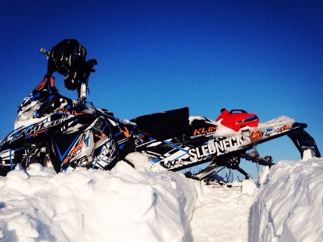 First ride showing of the Esticky wrap 