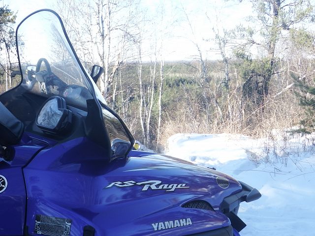 A stop with a beautiful view on top of the hill.