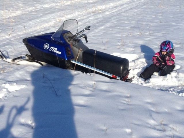 "Daddy, I'm stuck.."