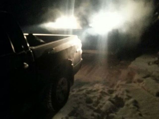 unloading for first ride of the year