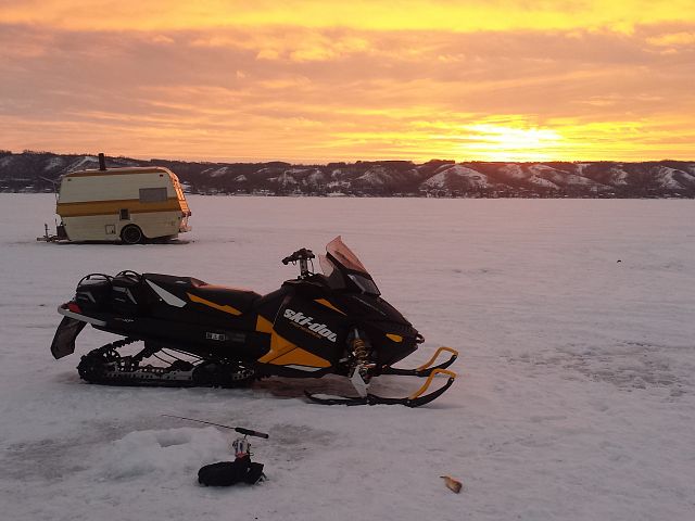 the end of the ride in the valley