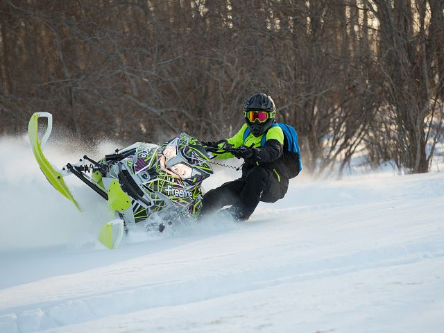 My brother, Michael, playing in the bit of snow that is still here.
