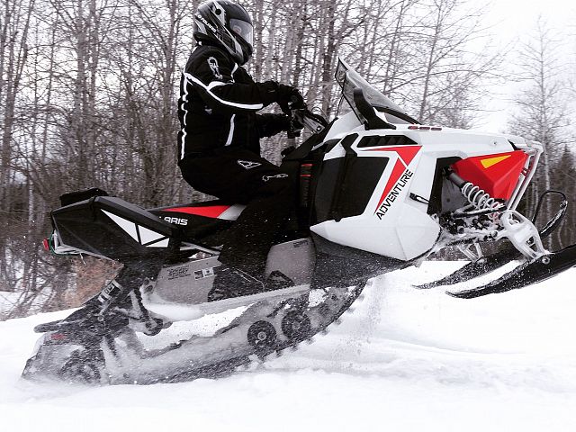 Even the lady can get that Adventure to dance