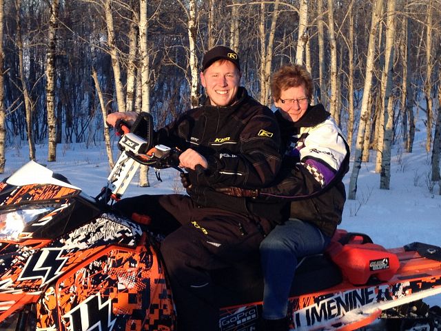 Grandma wanted a ride