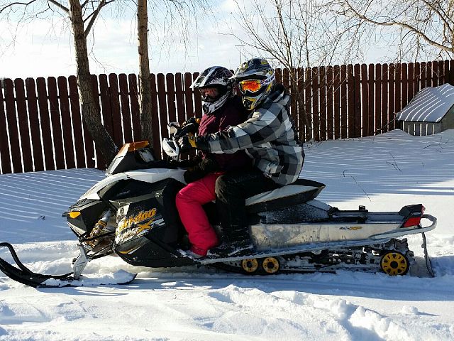 Saskatchewan winters and Ski-Doo :)
