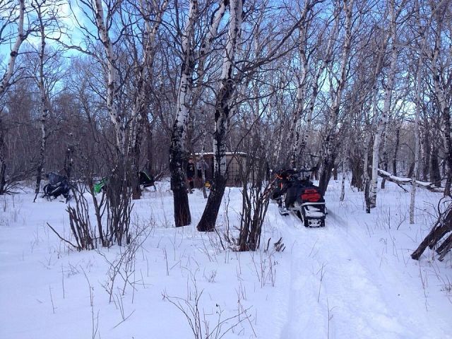Possibly Sask's oldest warm up shelter! 
