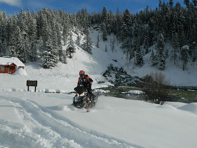 Warm Springs waterfall