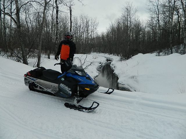 Watch out for open water