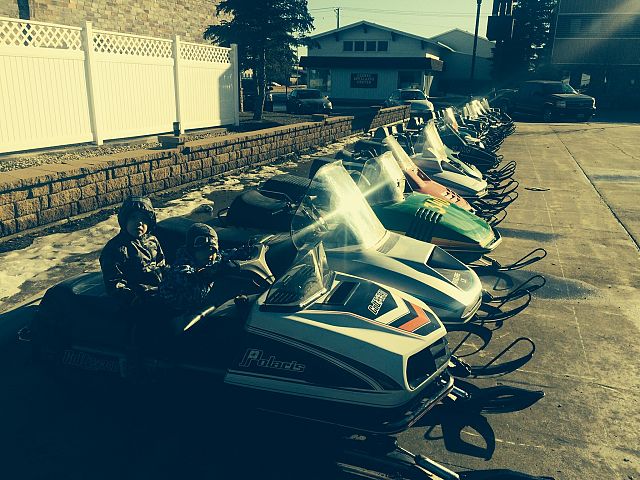 Vintage show. Starting to line up. 