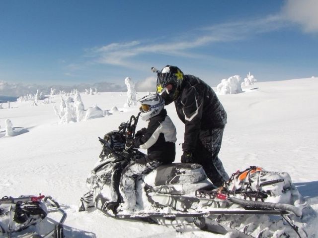 Me and my buddy in Alpine!!!