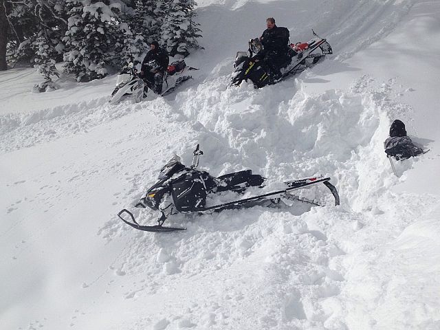 Just finished digging out