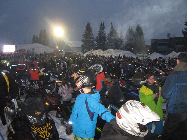 What a 1040 sled look like on a thrusday night parade