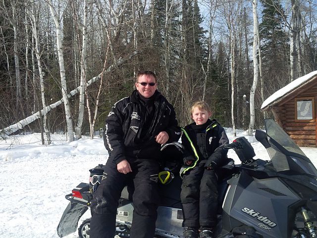 First annual father son over night trip!