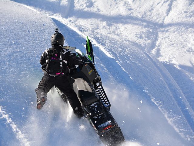 Sidehilling a huge hill