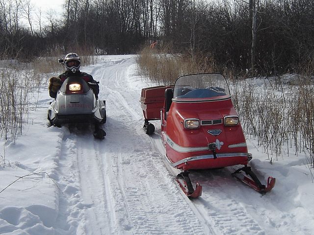 1972 Raider and 1970 Moto Ski Zephyr - Kent and Colleen Warrington