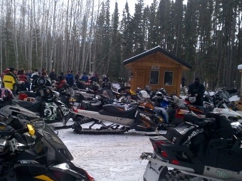 Annual 250 Rally Trail lunch for rally riders