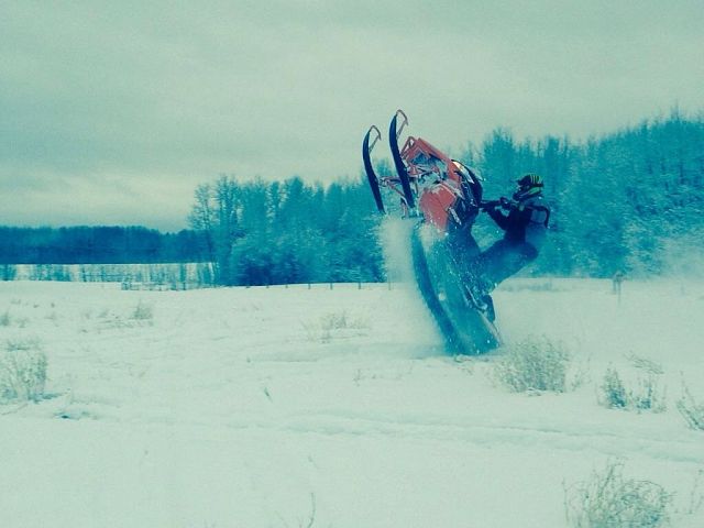 Learning how to wheelie 