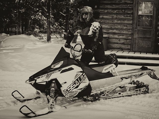 Classic riding style