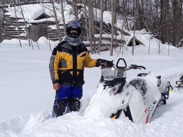 Me and my sled, best buds!!