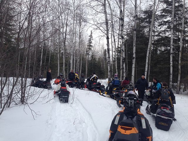 Follow the leader, through paradise!!