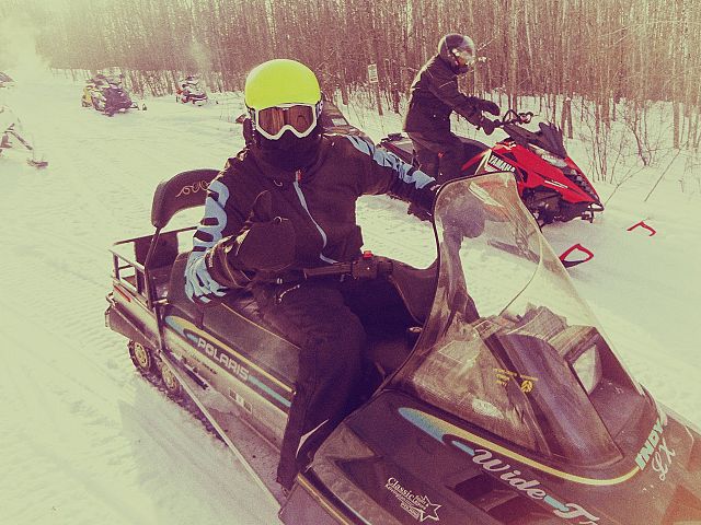 Oldest sled of the day!