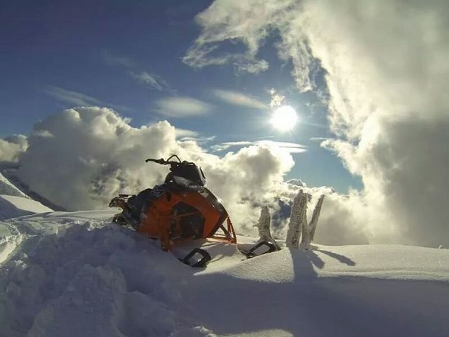 Top of the world in Fernie 