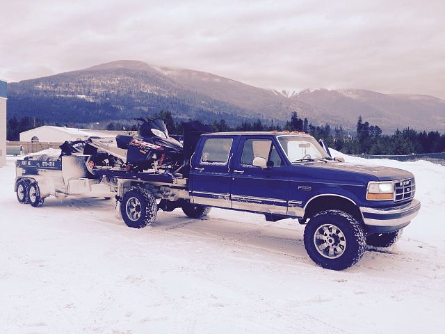 Custom sled hauler! 
