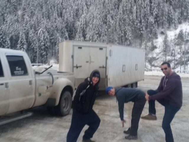 Almost there, group stretch