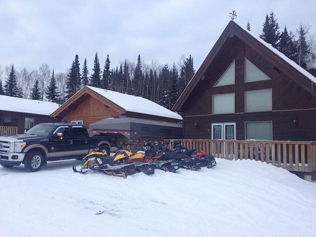 How farmers haul there sleds 