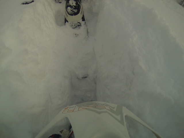 Stuck (It took 2 hours to dig out)