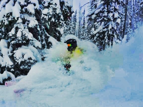 Pow right in the kisser