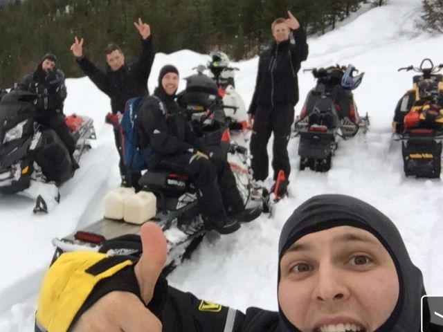 Hanging out at the top of the mountain